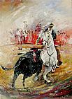 Bullfight  Corrida 72 by Unknown Artist